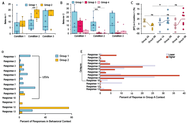 High quality graphs to visualize scientific findings.